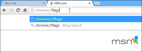 Chrome karodziņi