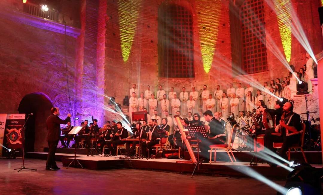 Pirmais koncerts pēc gadsimta katastrofas ir no Antakya Civilizations Choir!