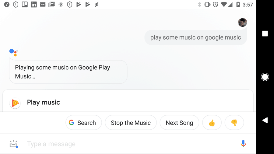 hei google spēlē nejaušu mūziku
