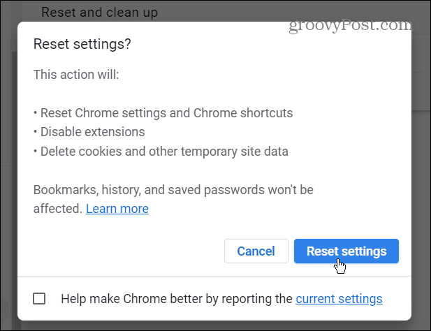 Lejupielādējiet neveiksmīgu tīkla kļūdu pārlūkā Chrome