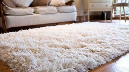 Kā tīrīt pinkaino paklāju?