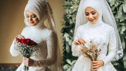 2021. gada hidžaba kāzu kleitu modeļi Skaistākie hidžaba kāzu kleitu modeļi