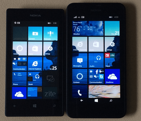 Nokia Lumia 520 un 635