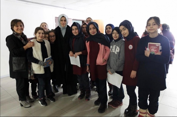 Esra Albayrak projekta Visionary Goals for Girls nozīmīšu ceremonijā!