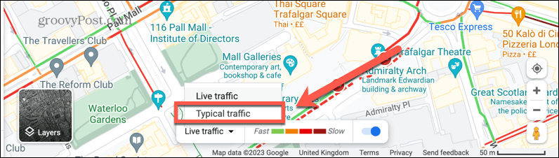 google maps tipiskā satiksme