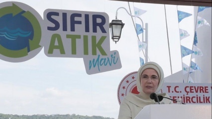 Pirmās lēdijas Erdoganas pirmais aicinājums atbalstīt projektu “Zero Waste Blue”