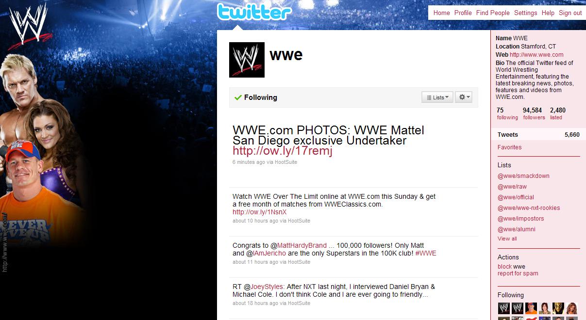 Sociālo mediju satricinājums: WWE bloķē sociālo mediju: sociālo mediju eksaminētājs