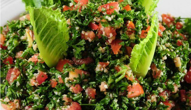 Libānas salātu recepte