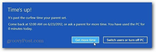 Vecāku kontroles iestatīšana operētājsistēmai Windows 8