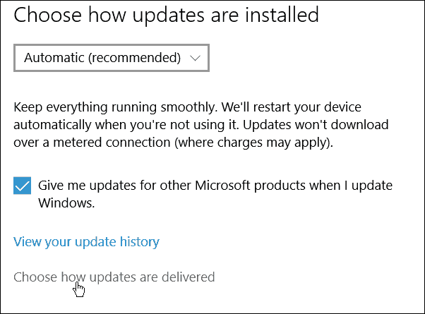Pārtrauciet Windows 10 koplietot Windows atjauninājumus citiem datoriem