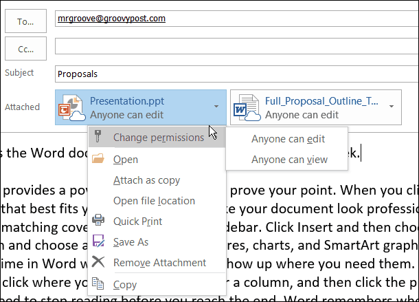 Office 2016 priekšskatījums: modernu pielikumu izmantošana programmā Outlook