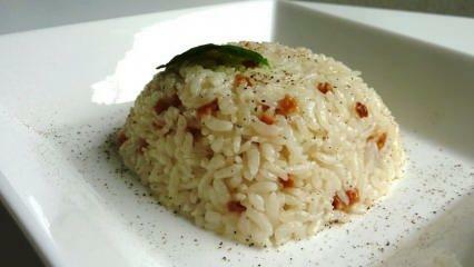 Kā pagatavot vienkāršāko sviesta rīsu plovu? Sviesta rīsu recepte, kas smaržo pēc yummy