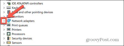 Windows 11 tīkla adapteri