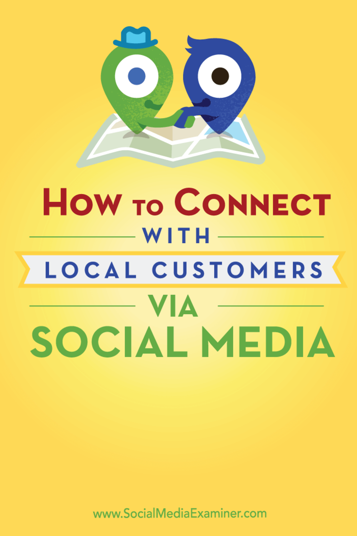 sazināties ar vietējiem klientiem populārāko sociālo mediju tīklos