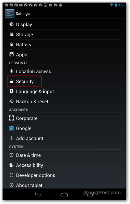 Kā instalēt Amazon Appstore vietnē Google Nexus 7