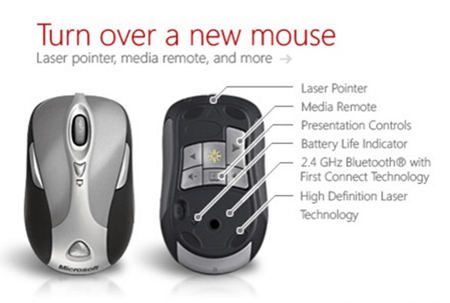 microsoft pele prezentētāji lāzera rādītāja prezentācijas pogas kontrolē bezvadu