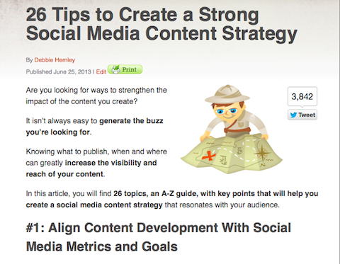 sociālo mediju satura stratēģija