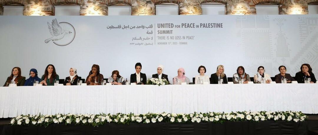 Viena sirds Palestīnas samita preses konferencei
