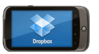 Android Dropbox logotips