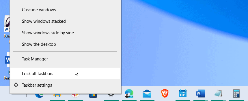 labojiet Windows uzdevumjoslu, kas tiek rādīta pilnekrāna režīmā