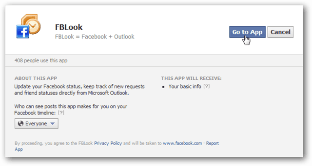 Kā atjaunināt Facebook, izmantojot Microsoft Outlook