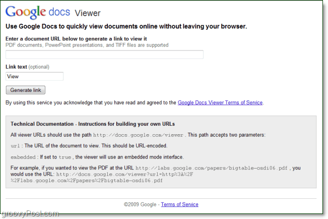 google docs skatītājs ļauj jums apskatīt jebkuru tiešsaistes dokumentu