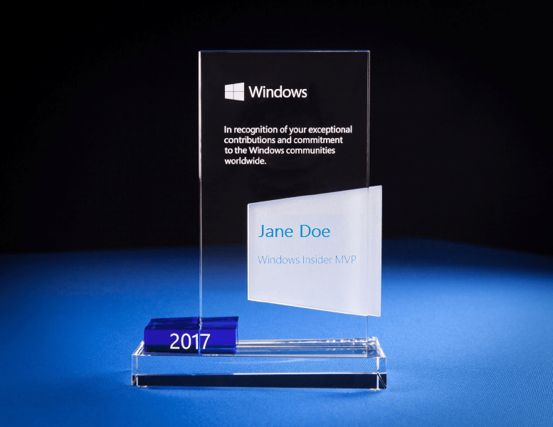 Microsoft uzsāk jaunu Windows Insider MVP Award programmu