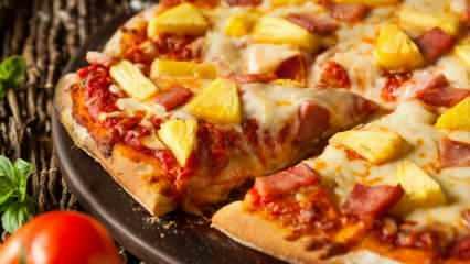 Kā pagatavot ananāsu picu Kurā valstī tika atklāta ananāsu pica?