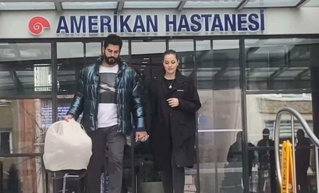 Fahriye Evcen un Burak Özçivit Kerem pirmo reizi tika pamanīti kopā ar mazuli! paskaties, kā viņa izskatās