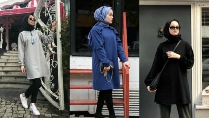 Tendences sezonas hidžabu sviedru modeļiem