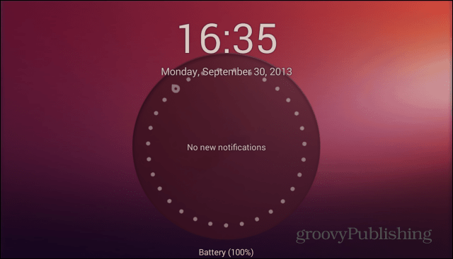 Ubuntu Lockscreen palaidējs