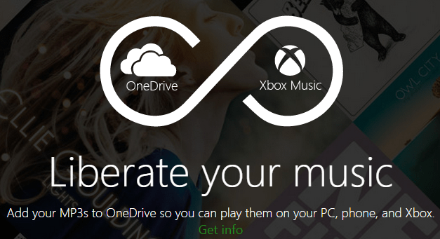 Piekļūstiet savai mūzikas kolekcijai no OneDrive, izmantojot Xbox Music