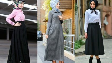Kā izveidot hidžāba svārku kombināciju?
