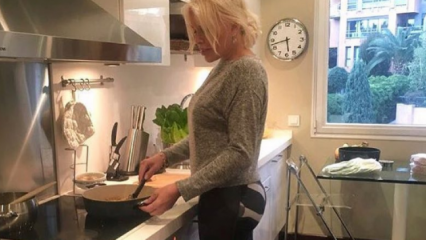 Ajda Pekkan atrodas virtuvē!