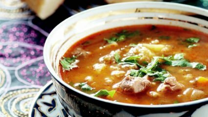 Kā tiek pagatavota uzbeku zupa?