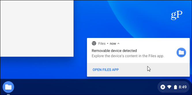 Chromebook datora diska izgrūšanas kļūda