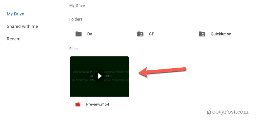 Google slaidi atlasiet video Google diskā