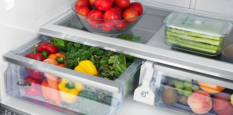 kā dārzeņus ievietot ledusskapī