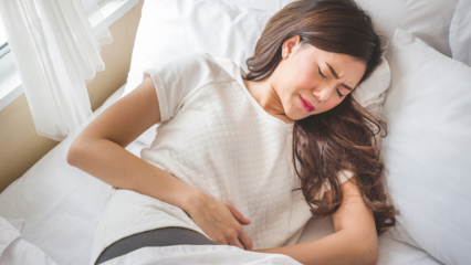 Kas ir premenstruālais sindroms? Kā menstruālās sāpes pāriet? Pārtika, kas ir piemērota menstruāciju sāpēm ...