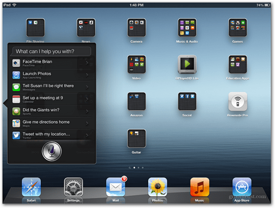 iOS 6 Atjauniniet iPad 3