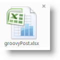 Office Web lietotnes - Skydrive Excel ikona