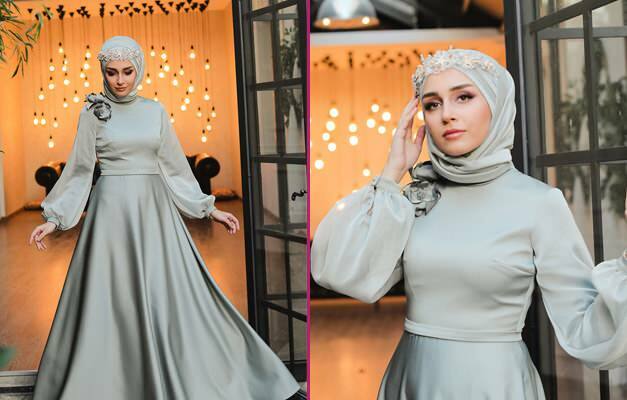 Stilīgākās vakara kleitas hennas naktīm! Hijaba vakara kleita 2020. gadā