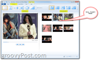Microsoft Windows Live Movie Maker - kā padarīt mājas filmas Džeksons