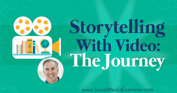 Stāstu stāstīšana ar video: Ceļojums ar Maikla Stelznera ieskatu sociālo mediju mārketinga aplādē.
