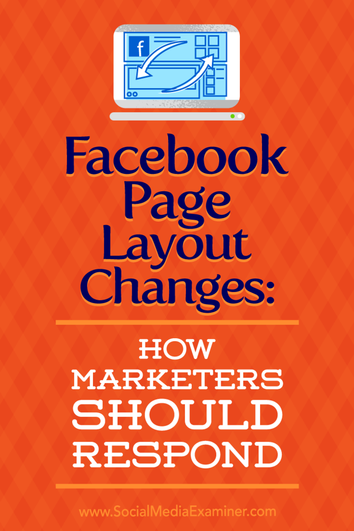 Facebook lapas izkārtojuma izmaiņas: kā tirgotājiem būtu jāatbild no Kristi Hinesa vietnē Social Media Examiner.