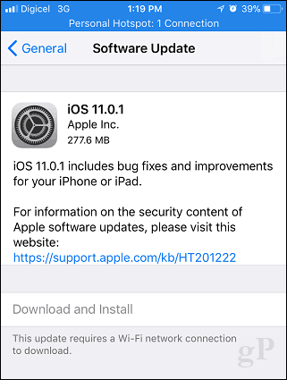 Apple iOS 11.0.1 ir izlaists, un jums vajadzētu jaunināt to tūlīt