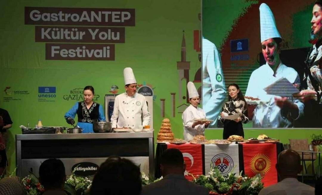 GastroANTEP Kultūras ceļa festivāls turpinās ar visu entuziasmu