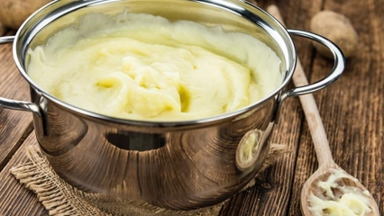 Piena kartupeļu biezeni recepte