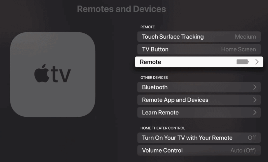 Novērsiet, ka Apple TV tālvadības pults nedarbojas