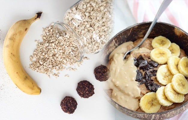 Diētisko auzu brokastu recepte: kā pagatavot banānu un kakao auzas?